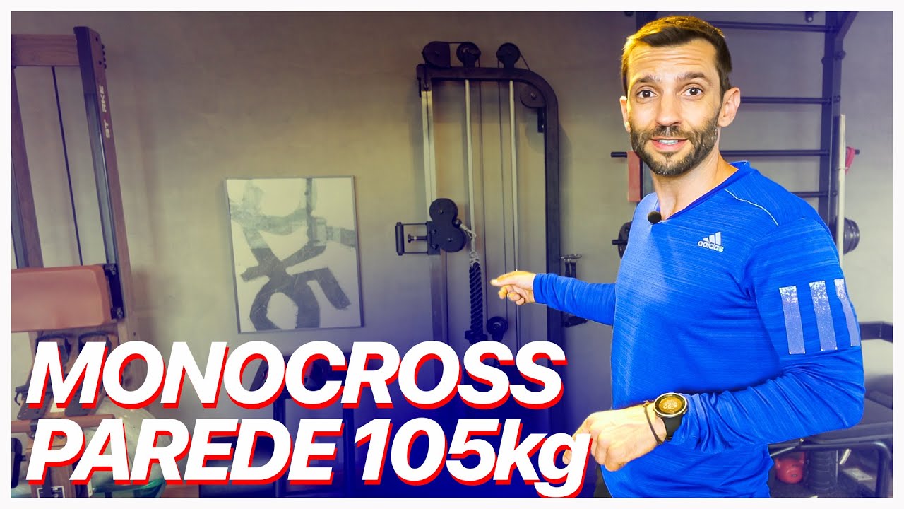 Mono cross over parede até 105kg de carga