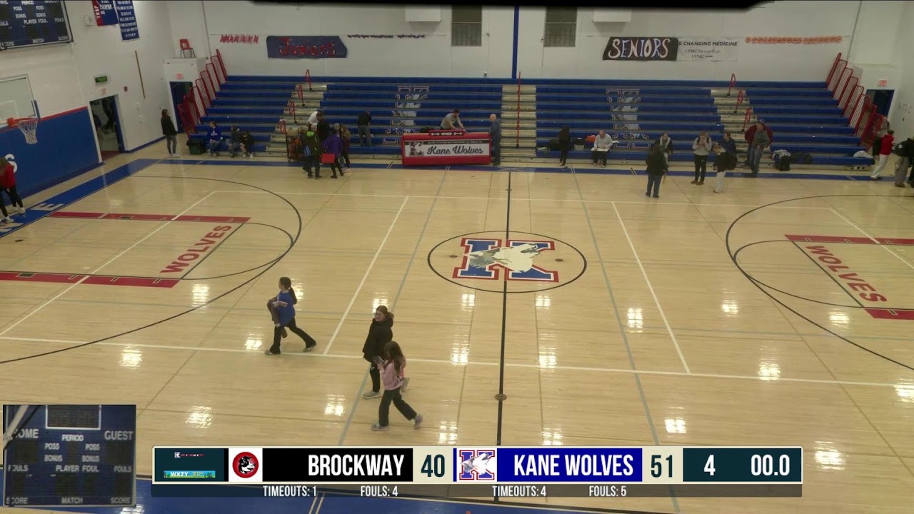KHS Girls Varsity Basketball - Kane Lady Wolves vs Brockway Lady Rovers - 2/9/2026