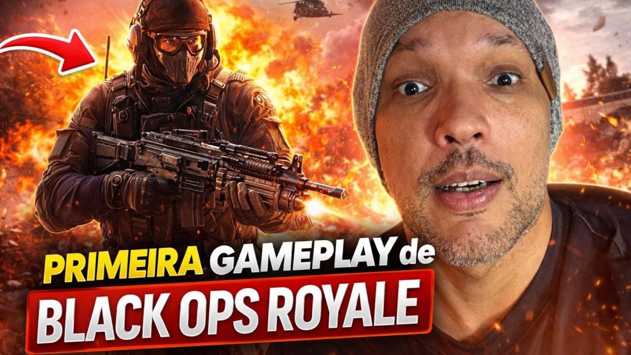 PRIMEIRA GAMEPLAY de BLACK OPS ROYALE!