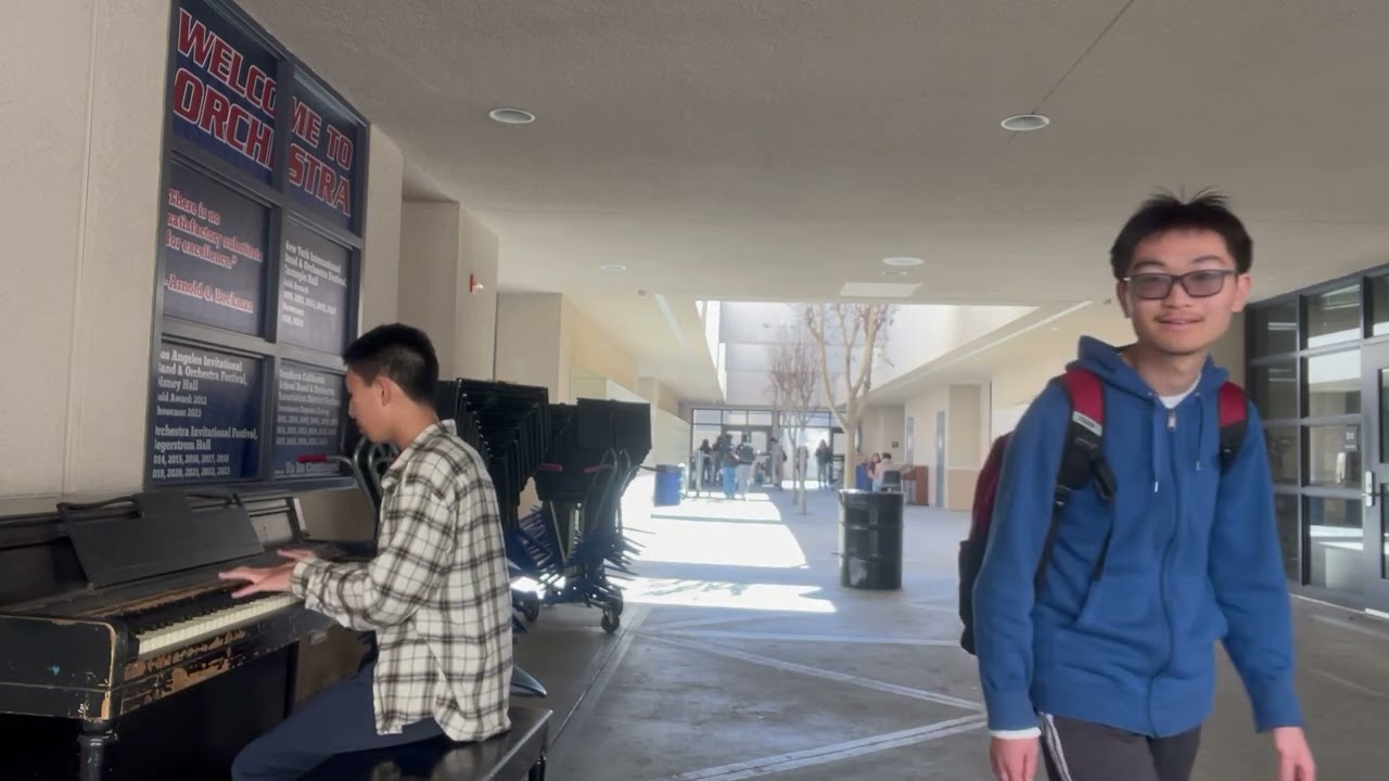 William Xie Plays Hungarian Rhapsody No. 2 With Alfred Cortot Cadenza At Beckman High School.