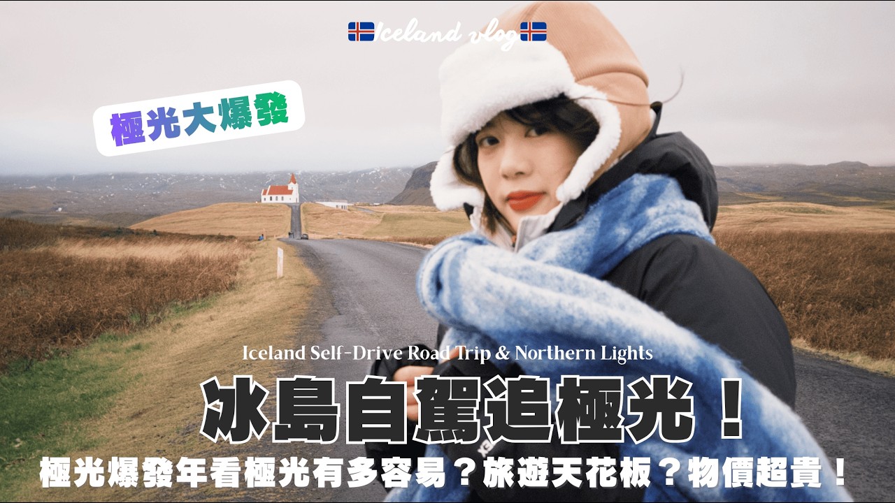 【冰島VLOG】極光爆發年去冰島🇮🇸 南岸自駕追極光！冰島到底多貴？｜海豹根本海中小狗🦭🌊🐶｜台灣人朝聖測視力房子｜必去間歇泉｜Iceland Northern Lights VLOG ep.1