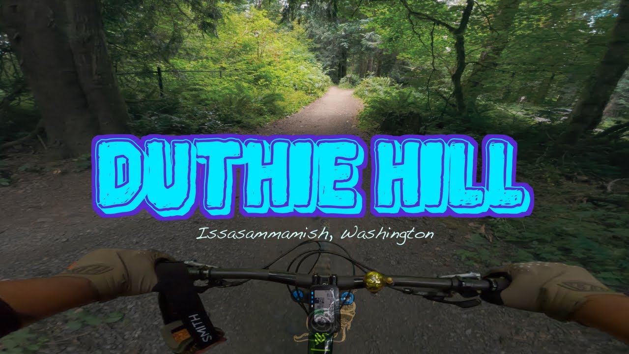 Developing My Jumping Skills At Duthie Hill! - Mountain Bike POV
