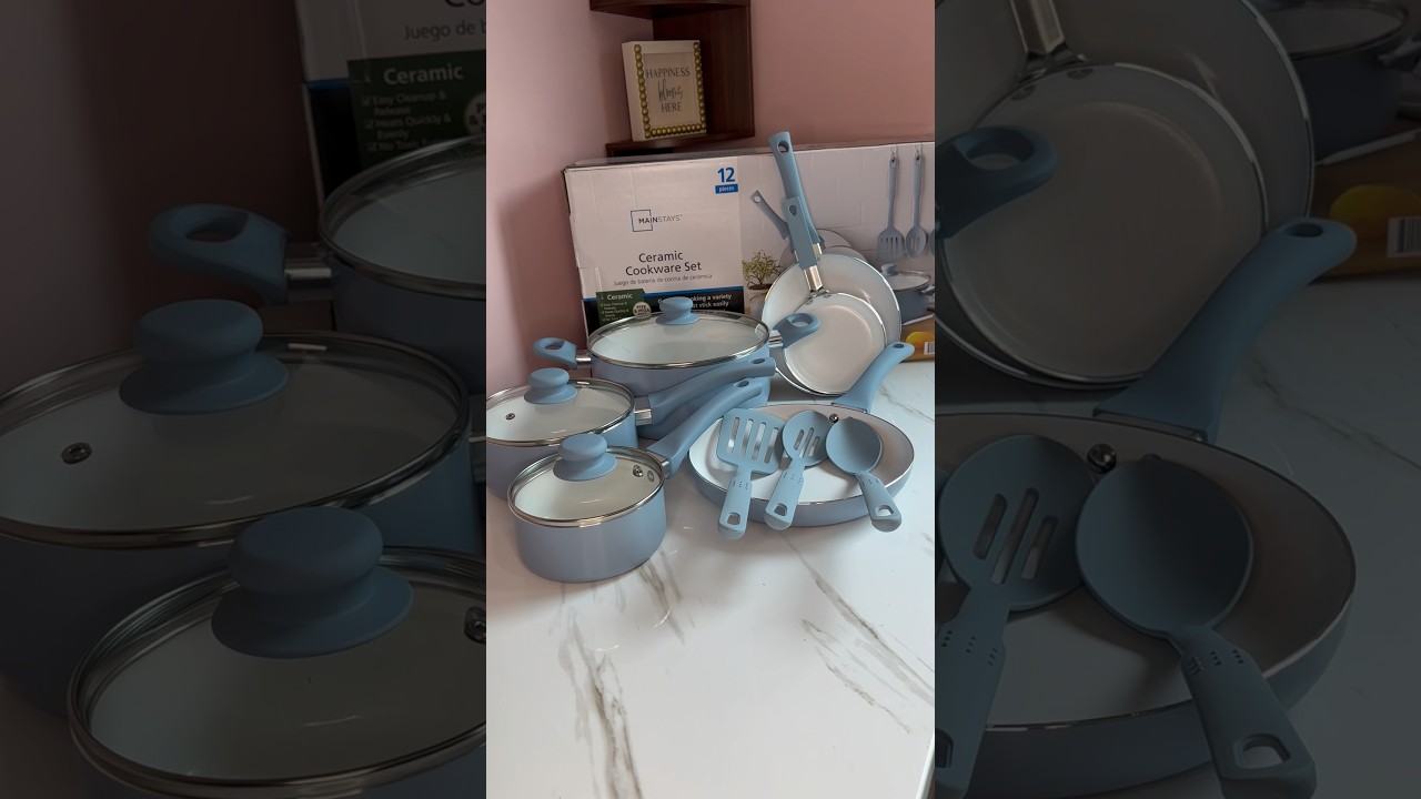 Unboxing ceramic cookware set&hellip;&hellip;&hellip;&hellip; #kitchengadgets 💙