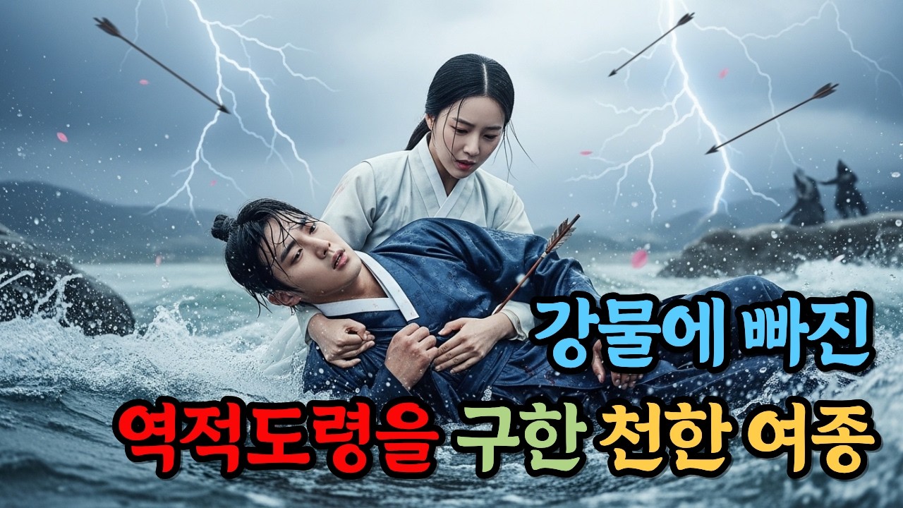 강물에 빠진 역적도령을 구한 천한여종 I 야담, 민담, 설화, 옛날이야기, 신화, 전설, 오디오북