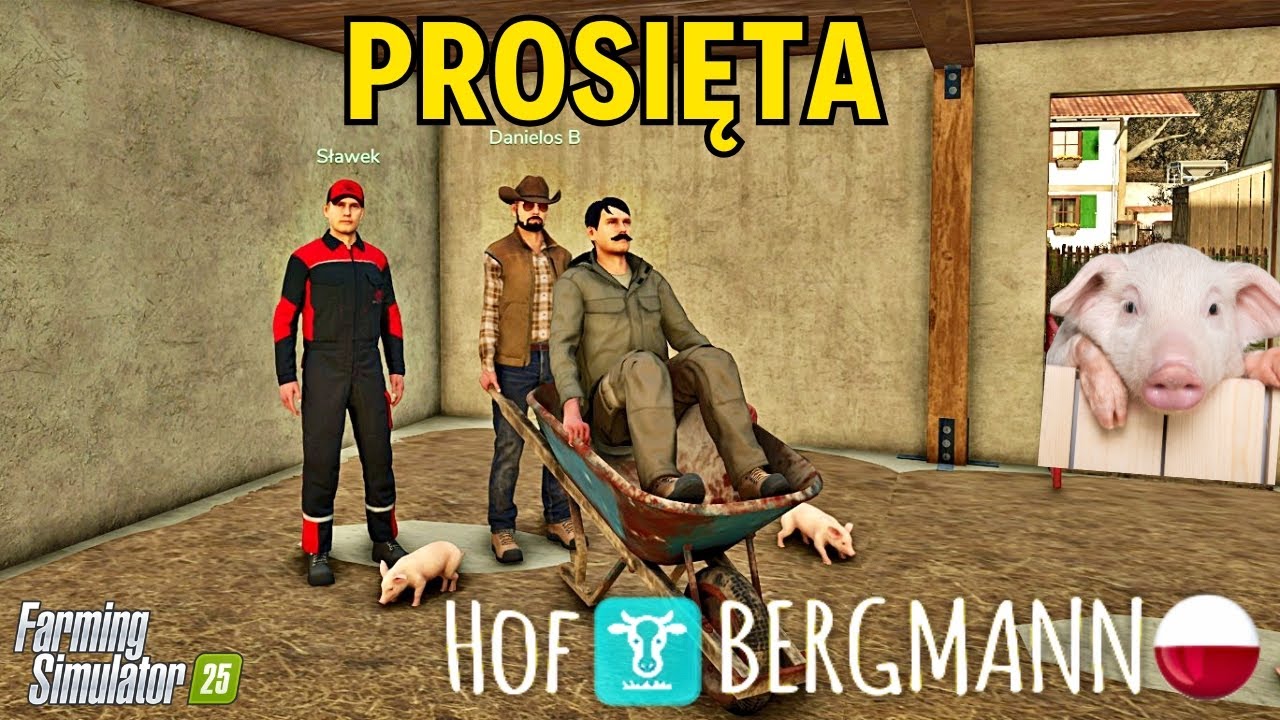 HOF BERGMANN do FS25 - PROSIAKI NA FARMIE ☆ #11
