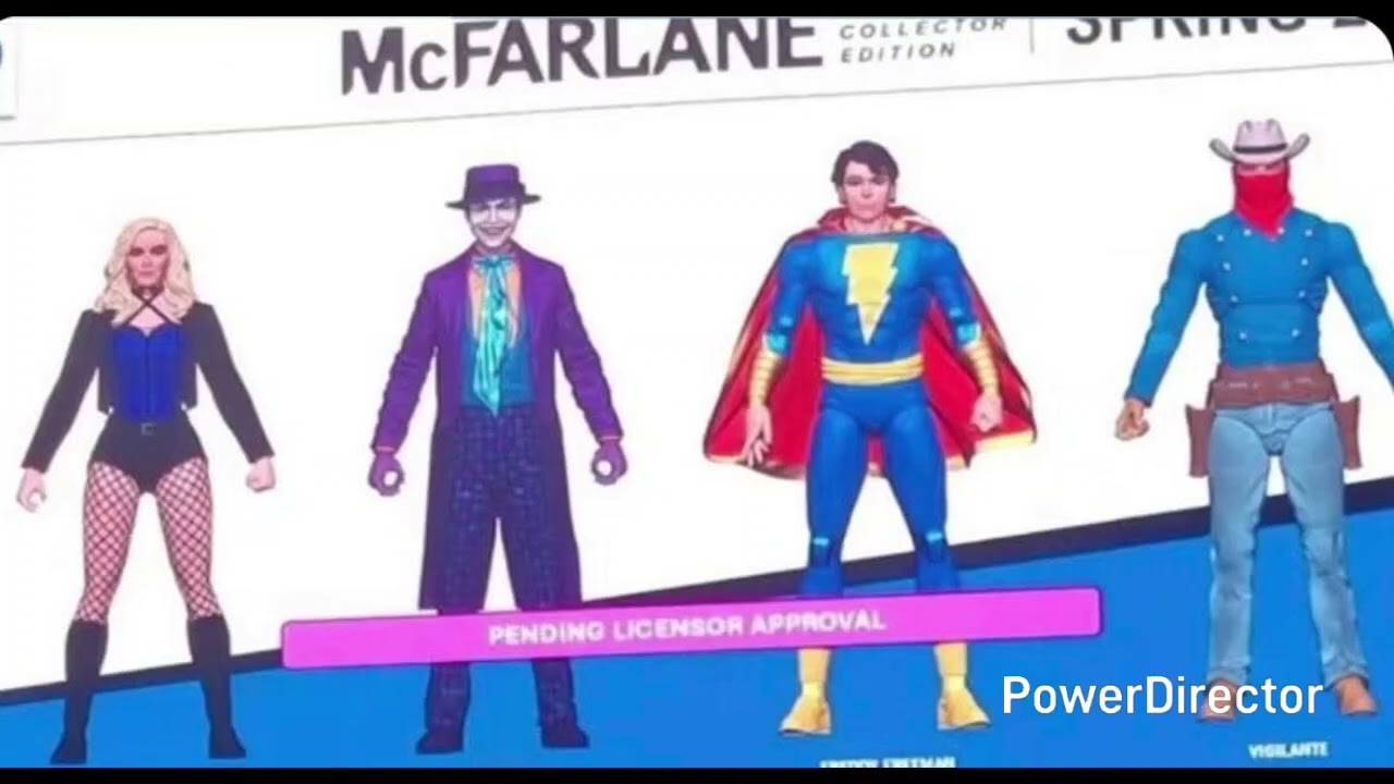 НОВЫЕ фигурки Mcfarlane DC Multiverse: Джек Николсон, Джокер, Чёрная Канарейка и другие! Новости ...