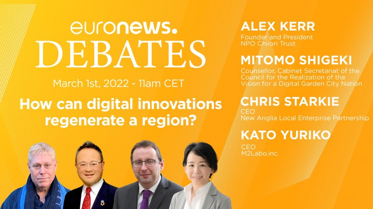 Euronews Debates | How can digital innovations regenerate a region?