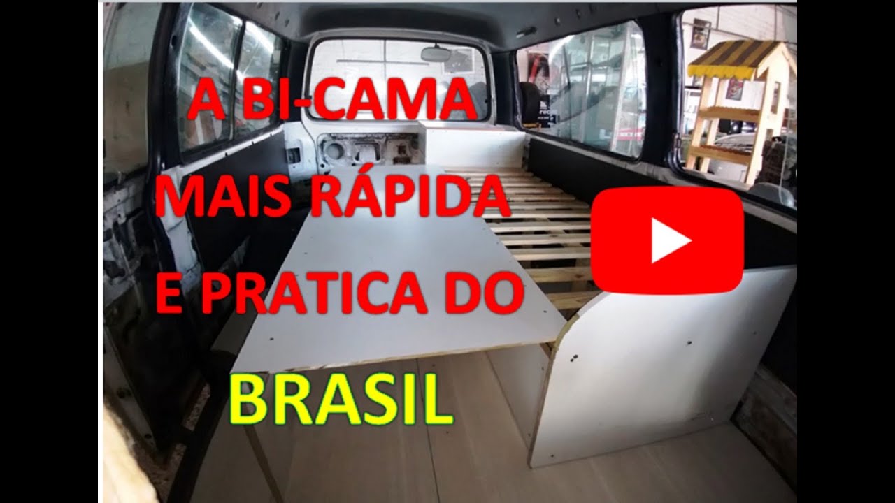 A CAMA MAIS RÁPIDA E PRATICA DO BRASIL- KIA BESTA MOTORHOME