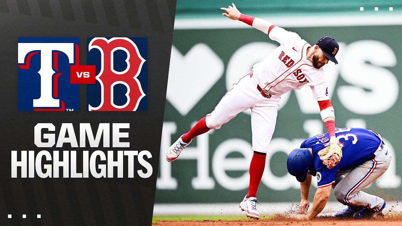 Rangers vs. Red Sox Game Highlights (5/8/25) | MLB Highlights