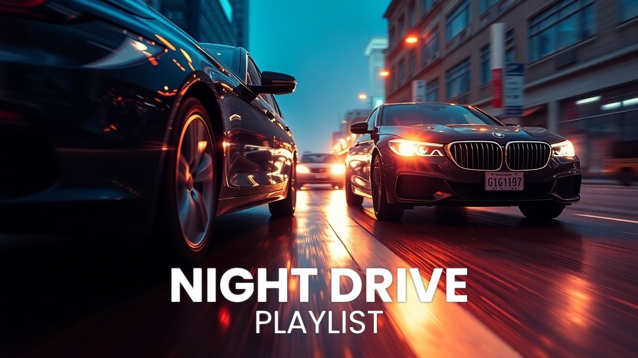Late Night Highway Run With Deep Beats