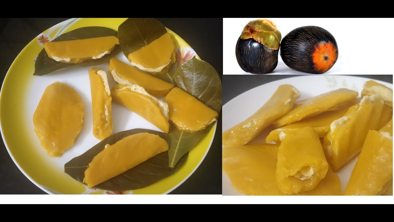 Steamed Rice Cake Recipe of Ripe Toddy Palm Fruit || Tal Pitha||PalmyraPalm || তালের পাতা সিদ্ধ পিঠা