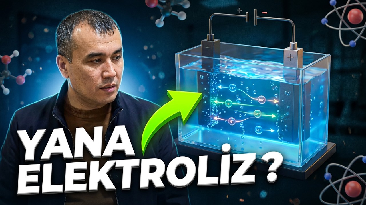 Yana ELEKTROLIZMI? - Xa yana ELEKTROLIZ.