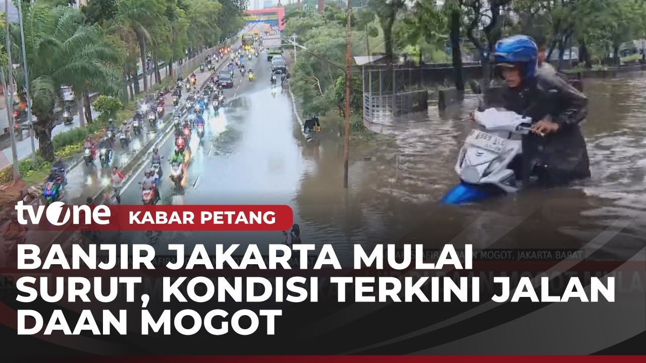 Pantauan Langsung Banjir di Jalan Daan Mogot | Kabar Petang