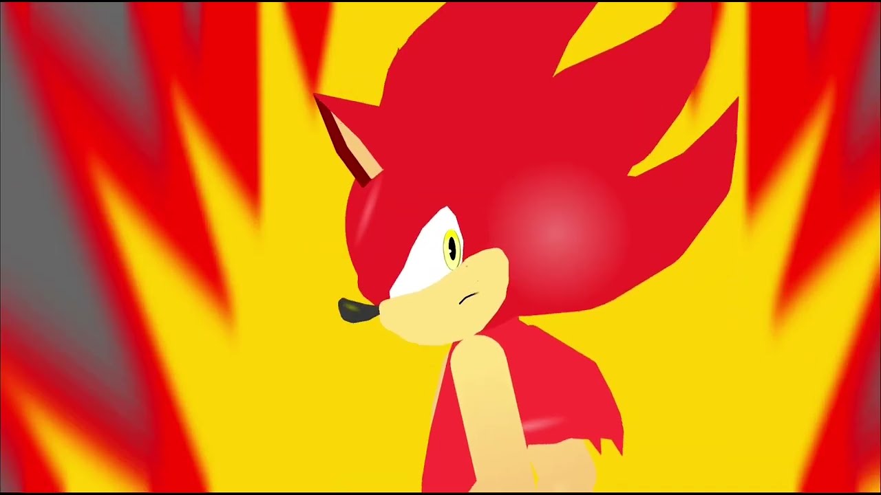 Fire Sonic Transformation Test 🔥🔥🔥 - Stick Nodes