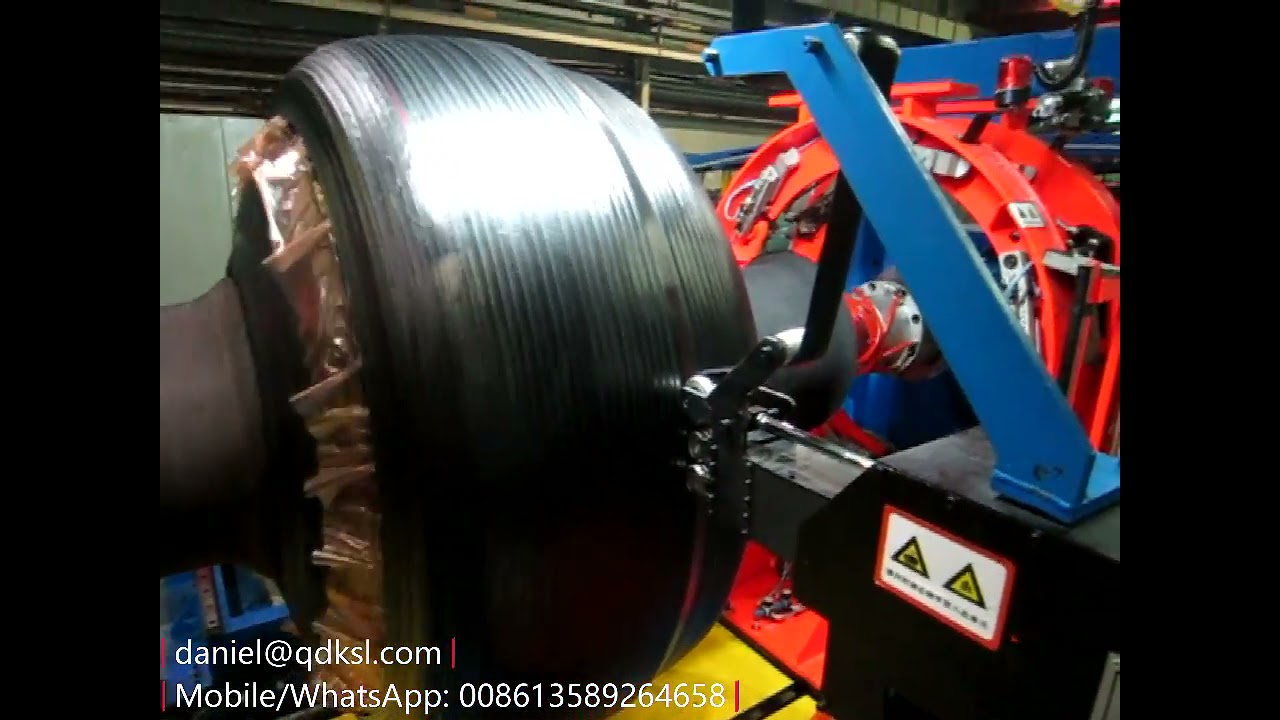 OTR/AGR tire tread strip winding line, 3D winding line