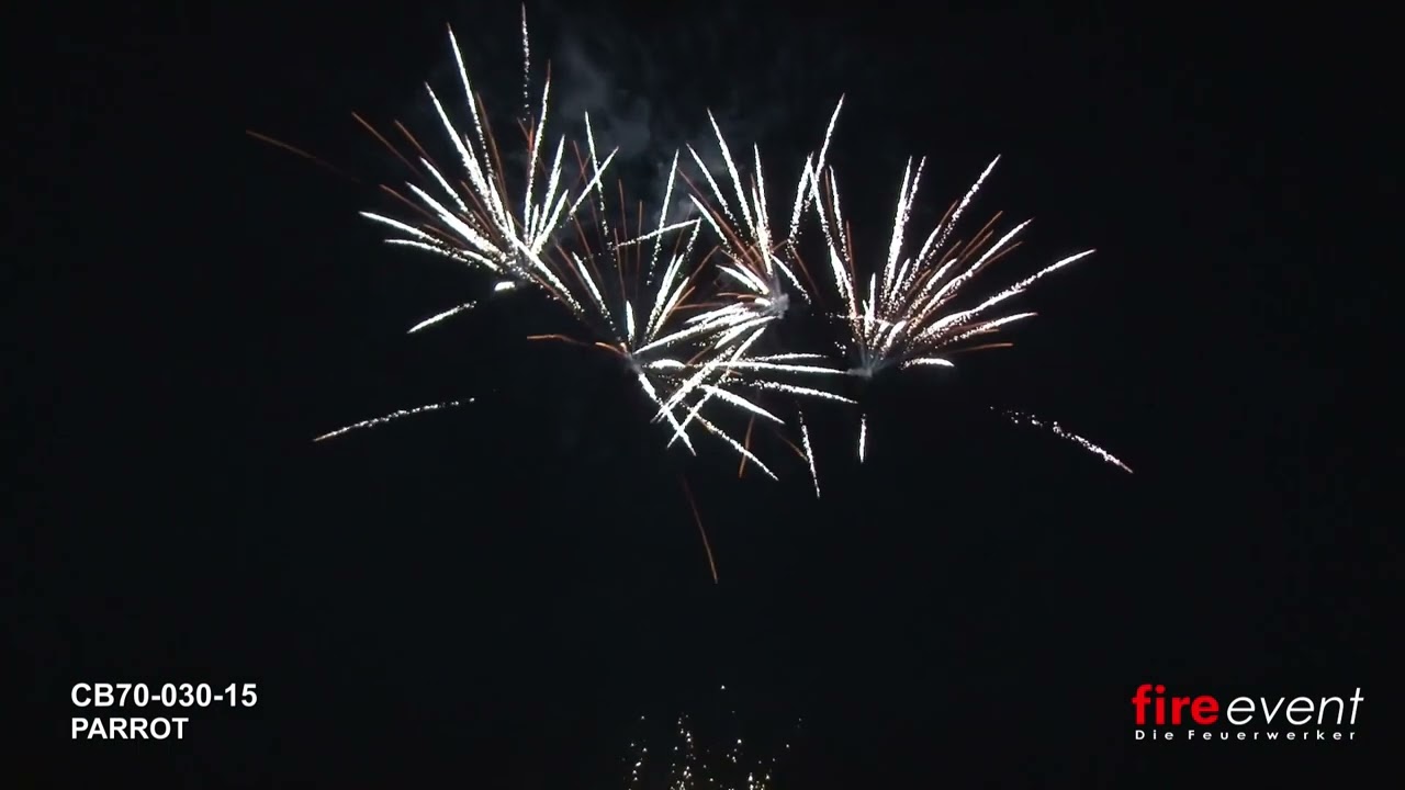 Fireevent Parot 123-Schuss-Verbundfeuerwerk