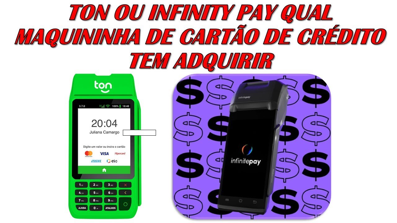 TON OU INFINITY PAY 2022: QUAL A MAQUININHA DE CART&Atilde;O DE CR&Eacute;DITO TEM A MELHOR TAXA