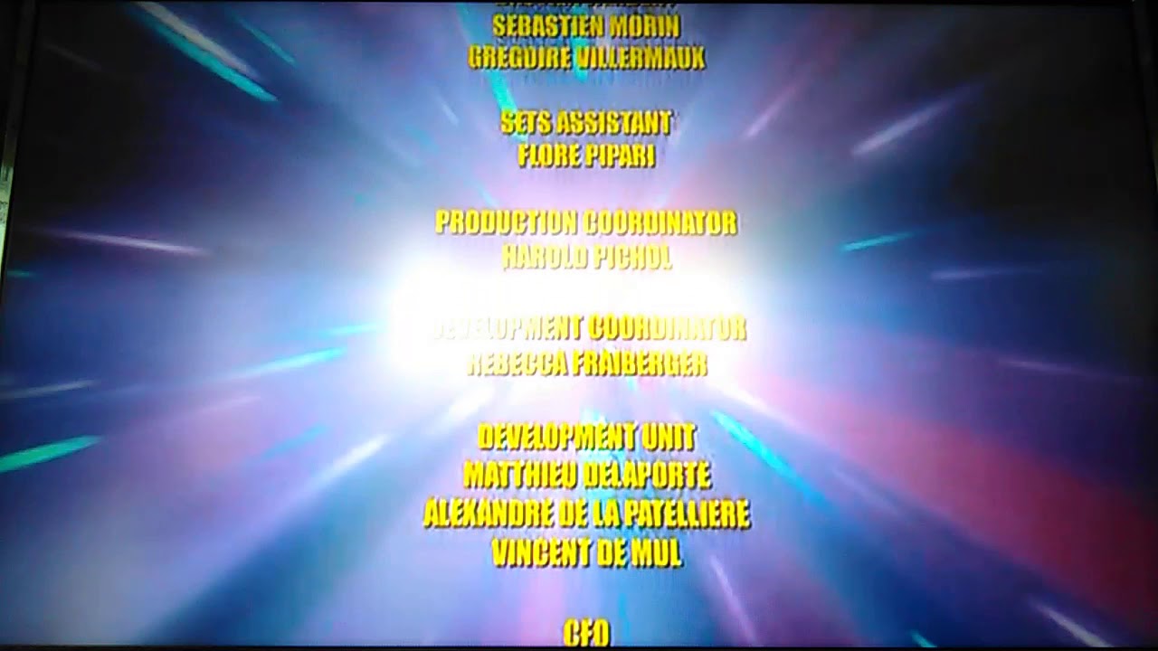 Cosmic Quantum Ray Closing Credits Final Program in HD