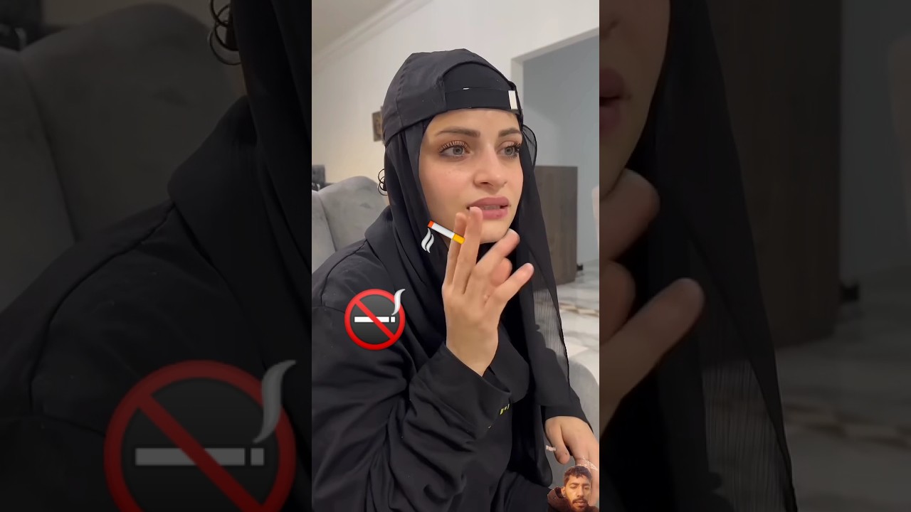 Two girls are smoking cigarettes in secret from their father | #fitness #shorts