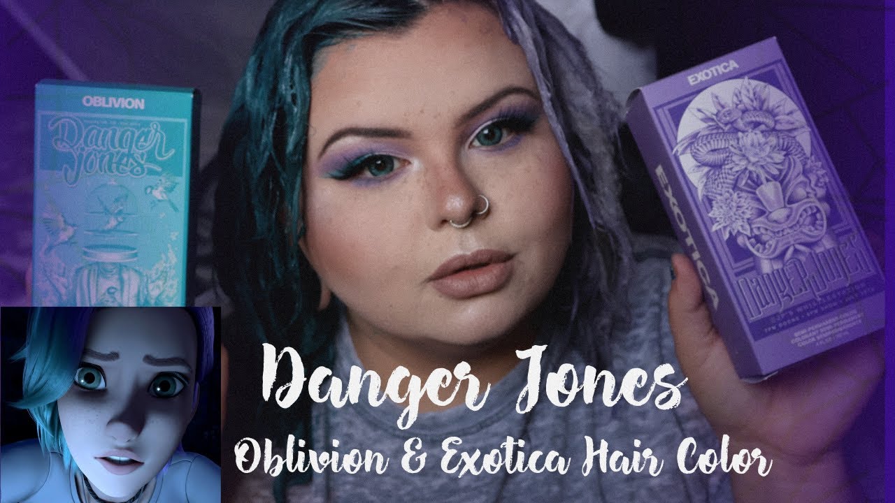 Danger Jones Oblivion & Exotica Split Dye (Jurassic World Brooklynn Inspired Hair Color)