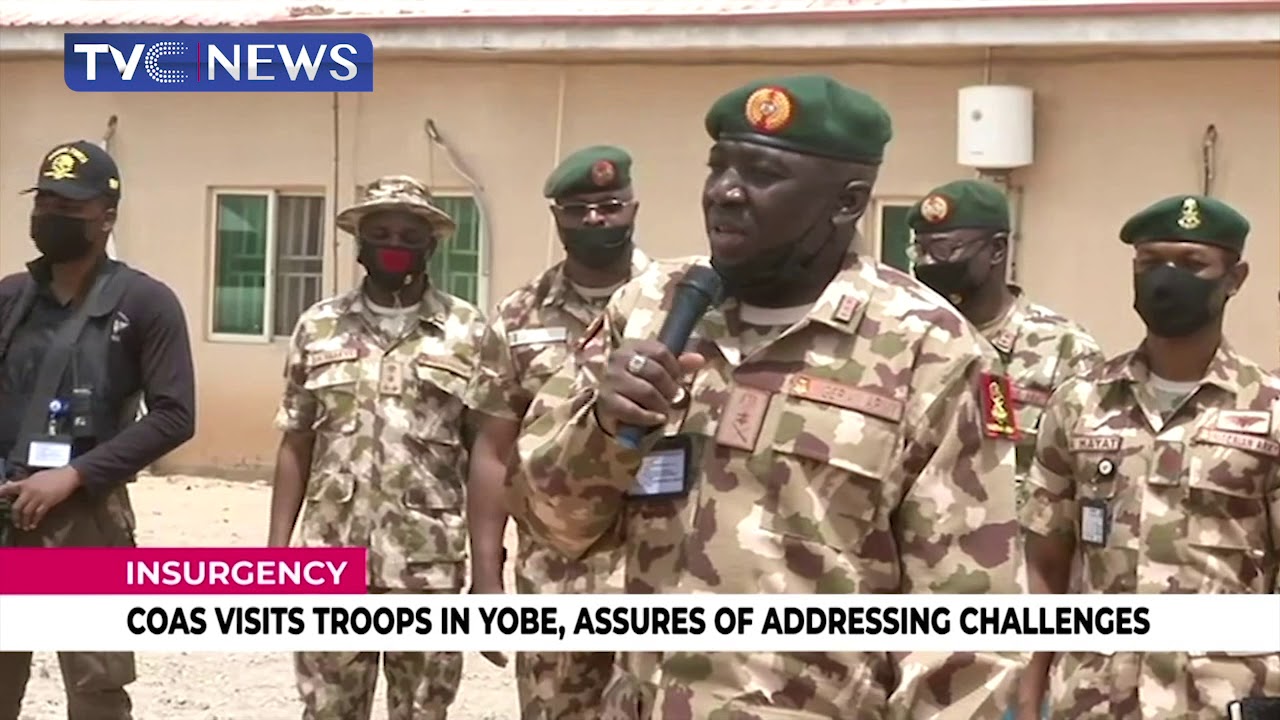 COAS Visits Troops In Yobe, Assures Of Addressing Challenges