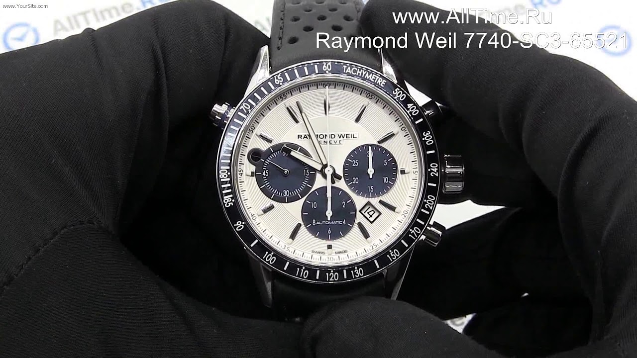 Обзор. Мужские наручные часы Raymond Weil 7740-SC3-65521 с хронографом