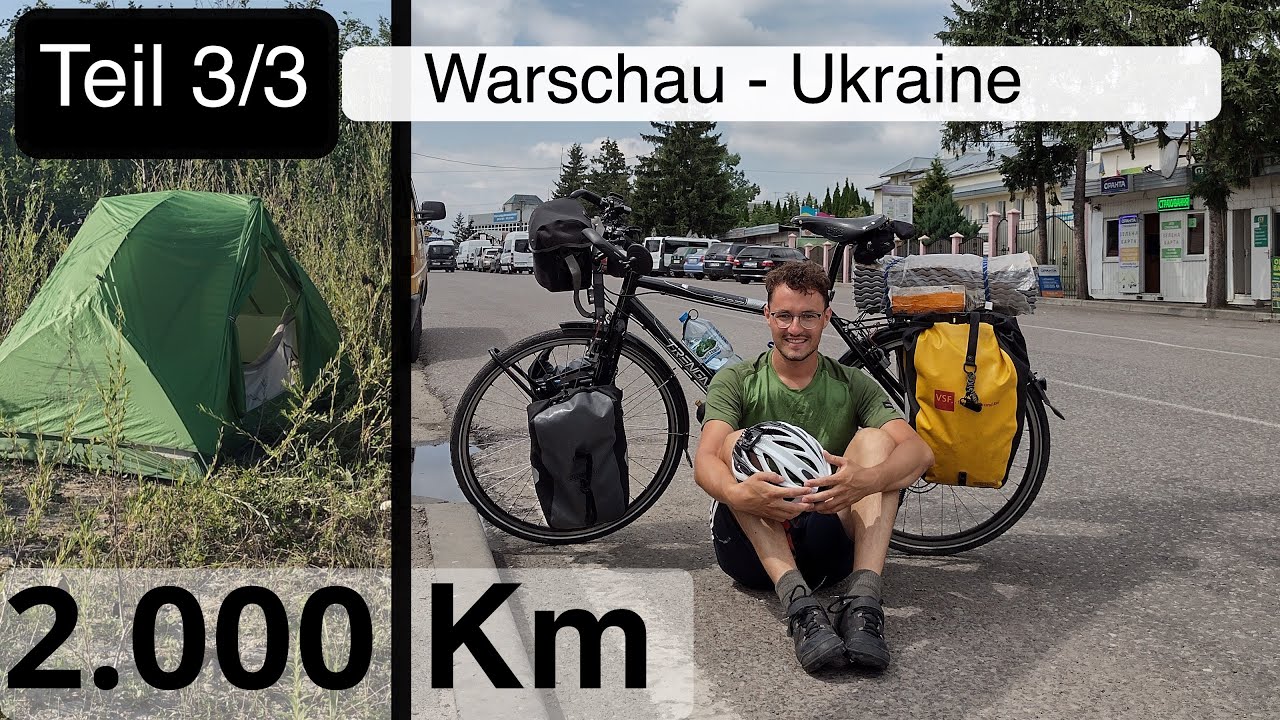2.000 Km Radreise 😳 Wildcamping in Osteuropa🏕 Teil 3