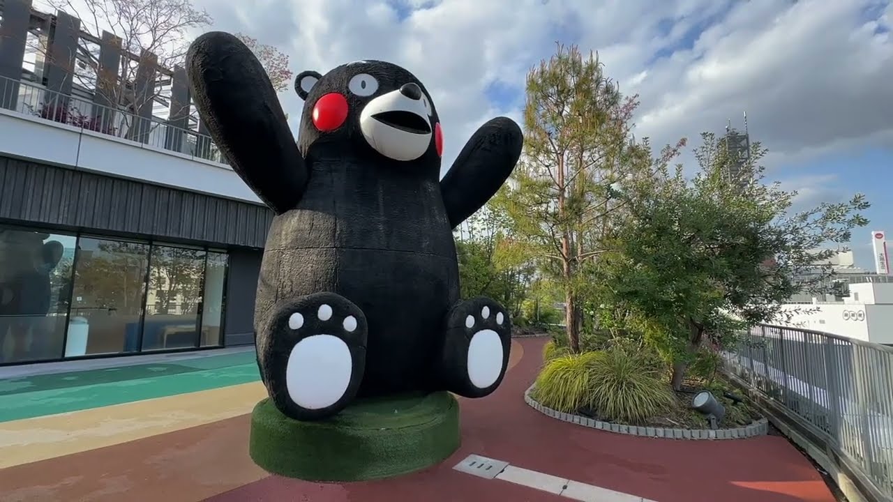 櫻町熊本, 熊本市. April 13, 2025. (Apple iPhone 14 Pro Video)