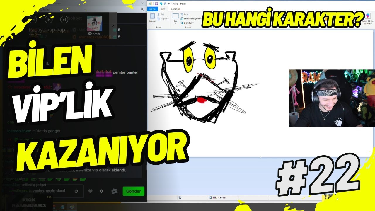 RAMMUS53'DEN GÜNLÜK KİCK KESİTLERİ #22 (BİLEN VİP'LİK KAZANIYOR, BU HANGİ KARAKTER?)