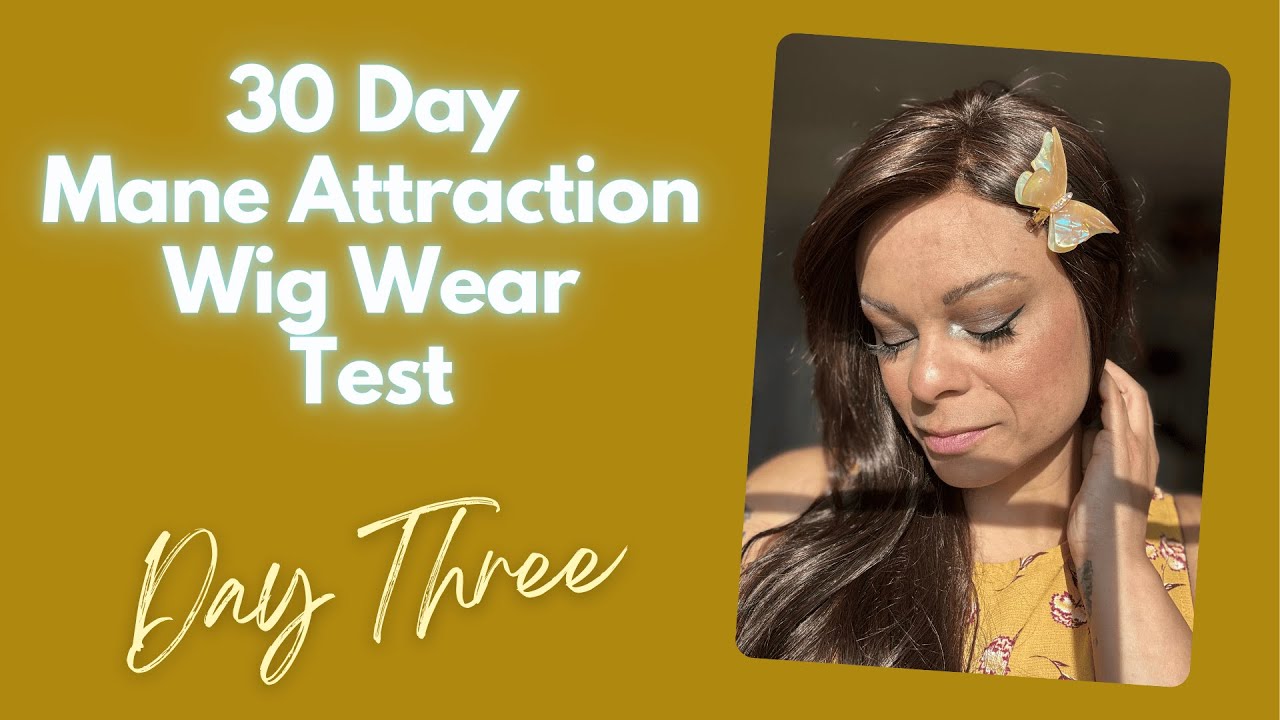 30 Day Wear Test with Mane Attraction's Vamp (Day 3) | Detangling with a Lift Comb?