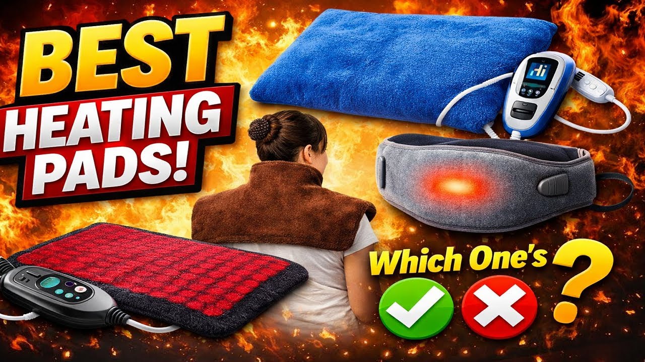 Best Heating Pads (2026) | 5 Winners for Every Need