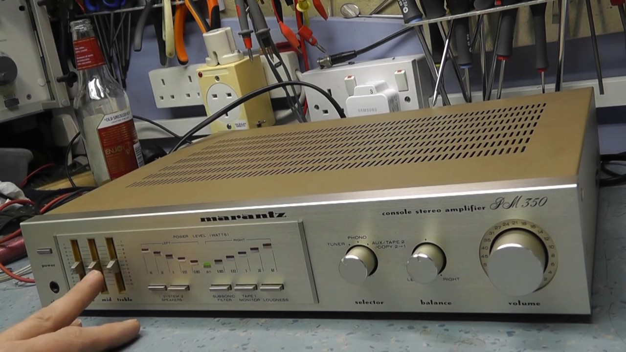 Marantz Pm350 Pt3 Repair response check  and close.