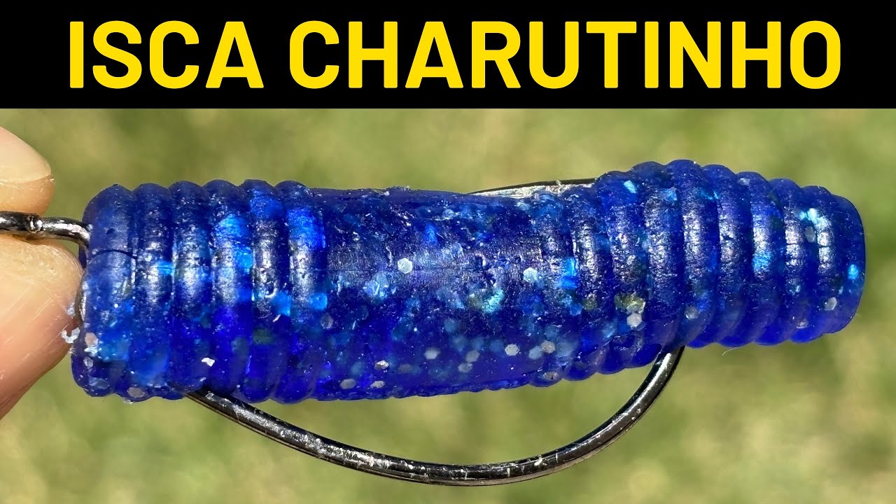 COMO USAR A ISCA CHARUTINHO NA SUA PESCARIA#pesca