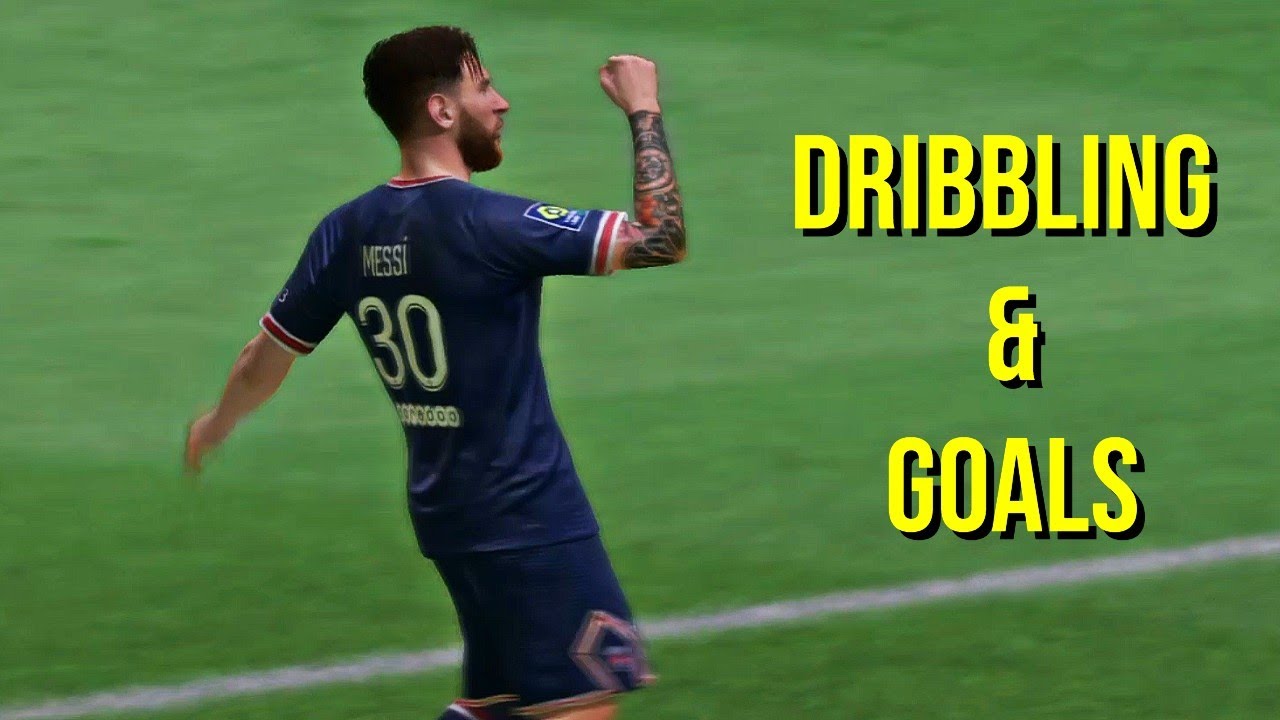 FIFA 22 PS4 | LEO MESSI GOALS AND DRIBBLINGS { PSG }