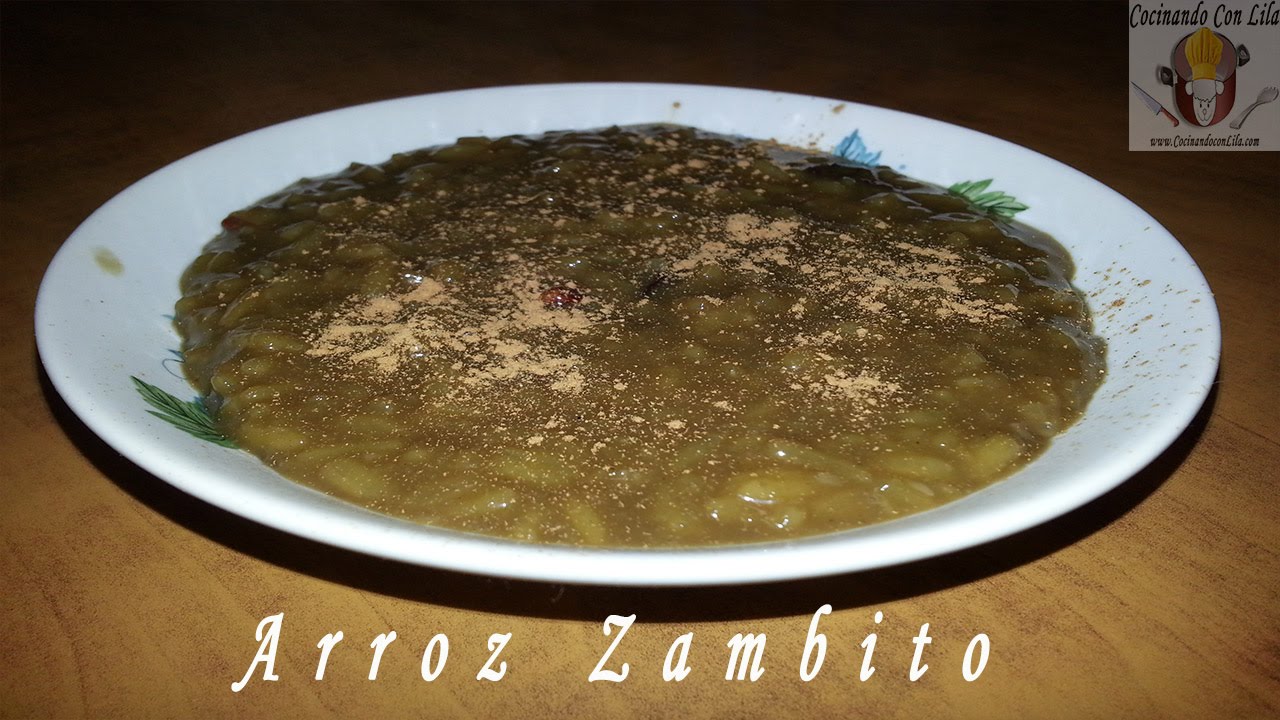 ARROZ ZAMBITO - POSTRE LIMEÑO