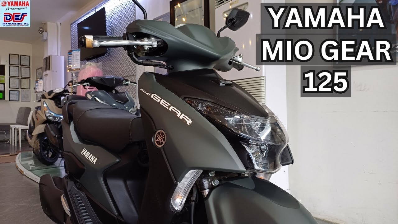YAMAHA MIO GEAR 125 Quick Walkaround Review