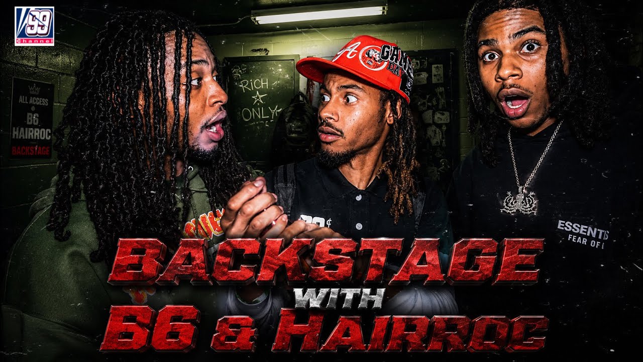 Green room interview w/ B6 & Hariroc at the “super duper useless show”