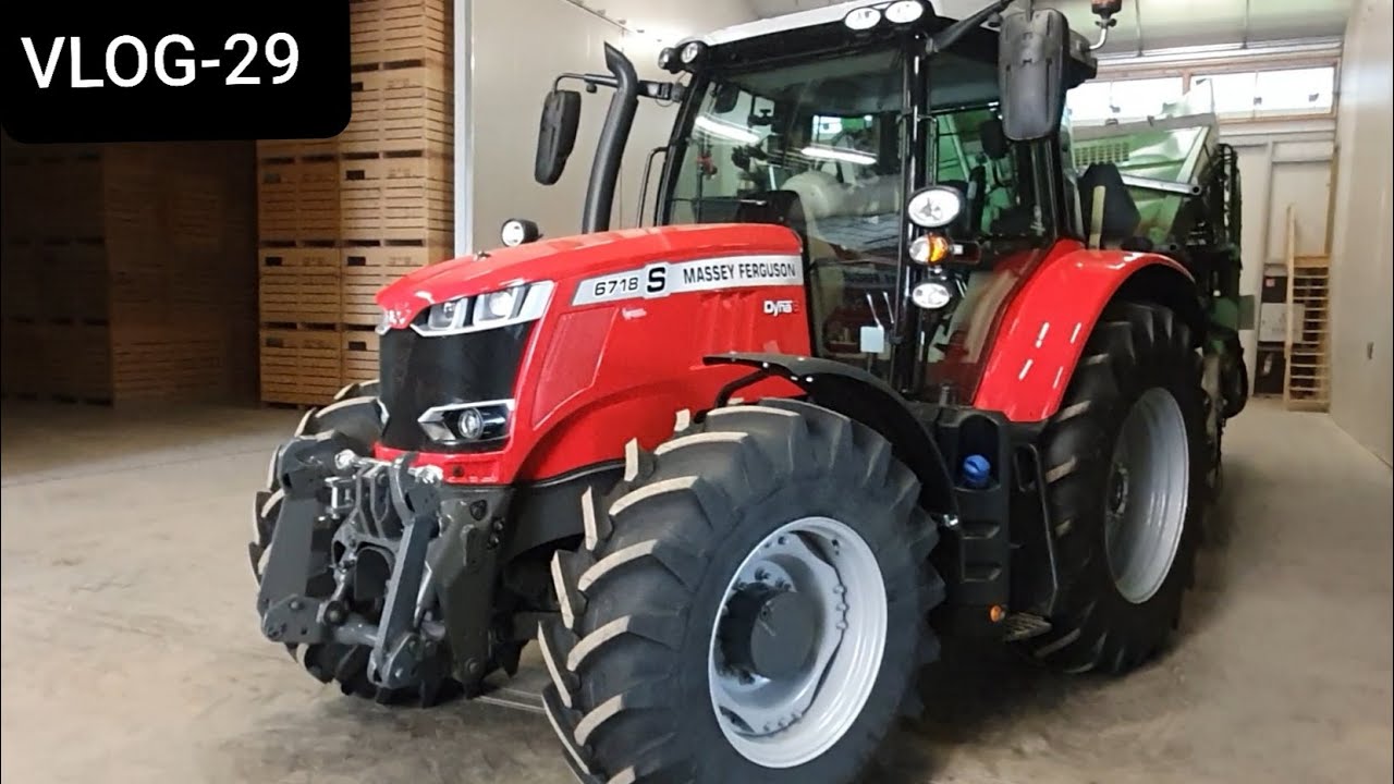 FARMVLOG #29 Massey Ferguson 6718 S Dyna-6