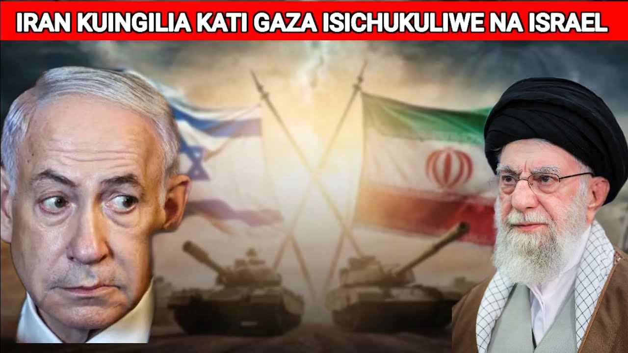 IRAN ANAINGILIA KATI SAKATA LA GAZA KUCHUKULIWA