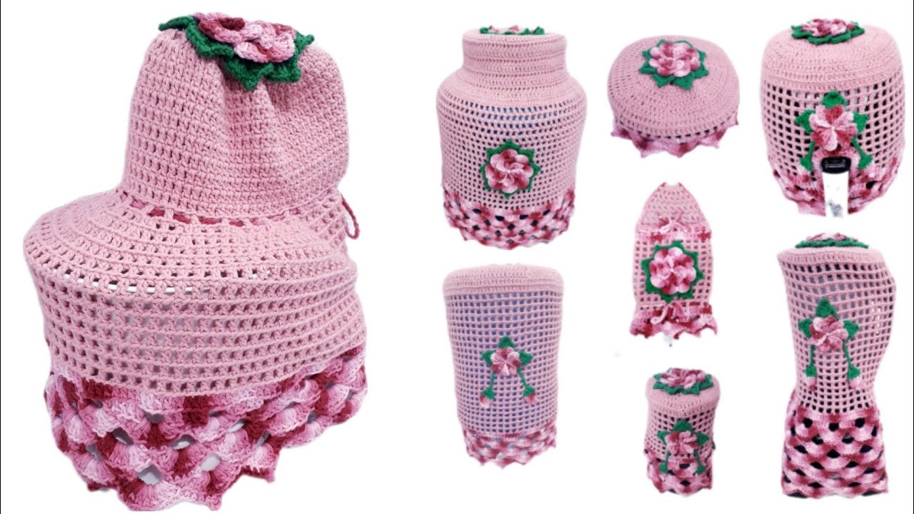 Passo a Passo - Capa de Crochê para Batedeira - Modelo Princesa