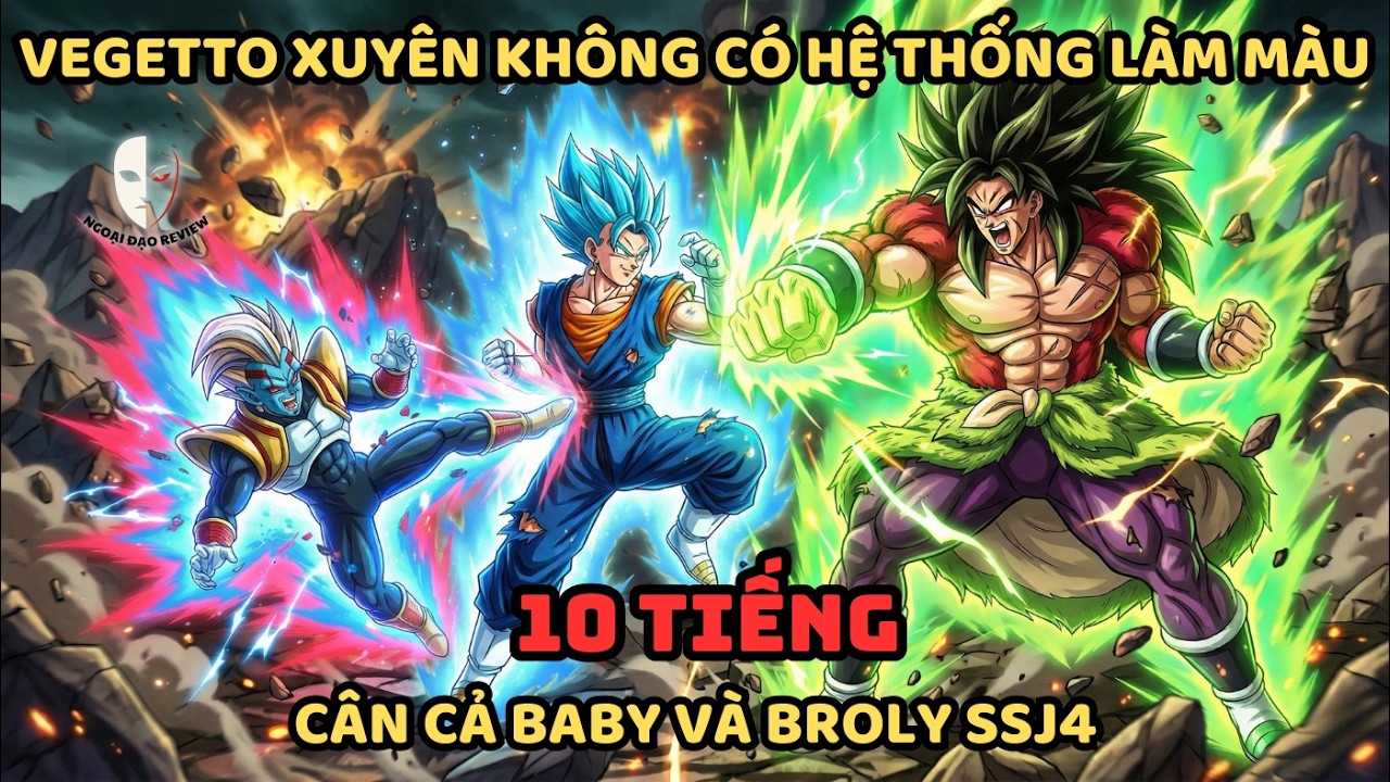 🔥TỔNG HỢP P1🔥 Dragon Ball Fanfic: Vegetto Xuyên Không Có Hệ Thống Làm Màu: Cân Cả Baby Và Broly SSJ4