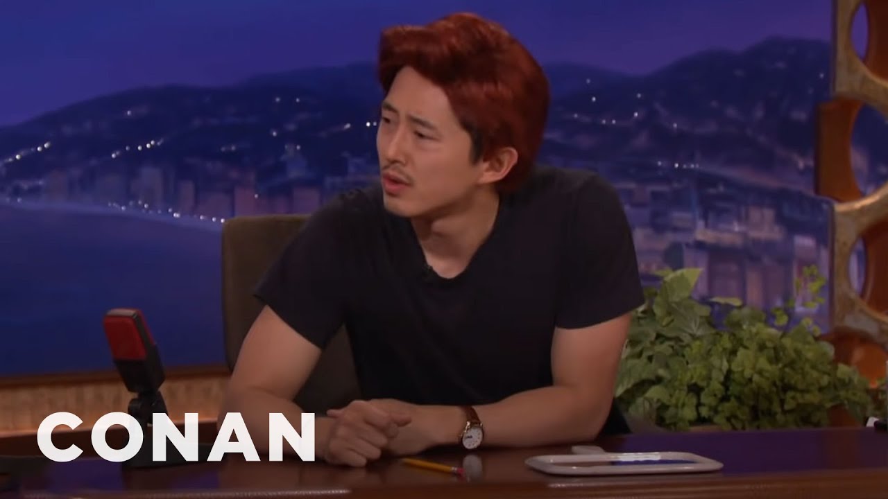 Steven Yeun Already Has A New Post “Walking Dead” Job | CONAN on TBS