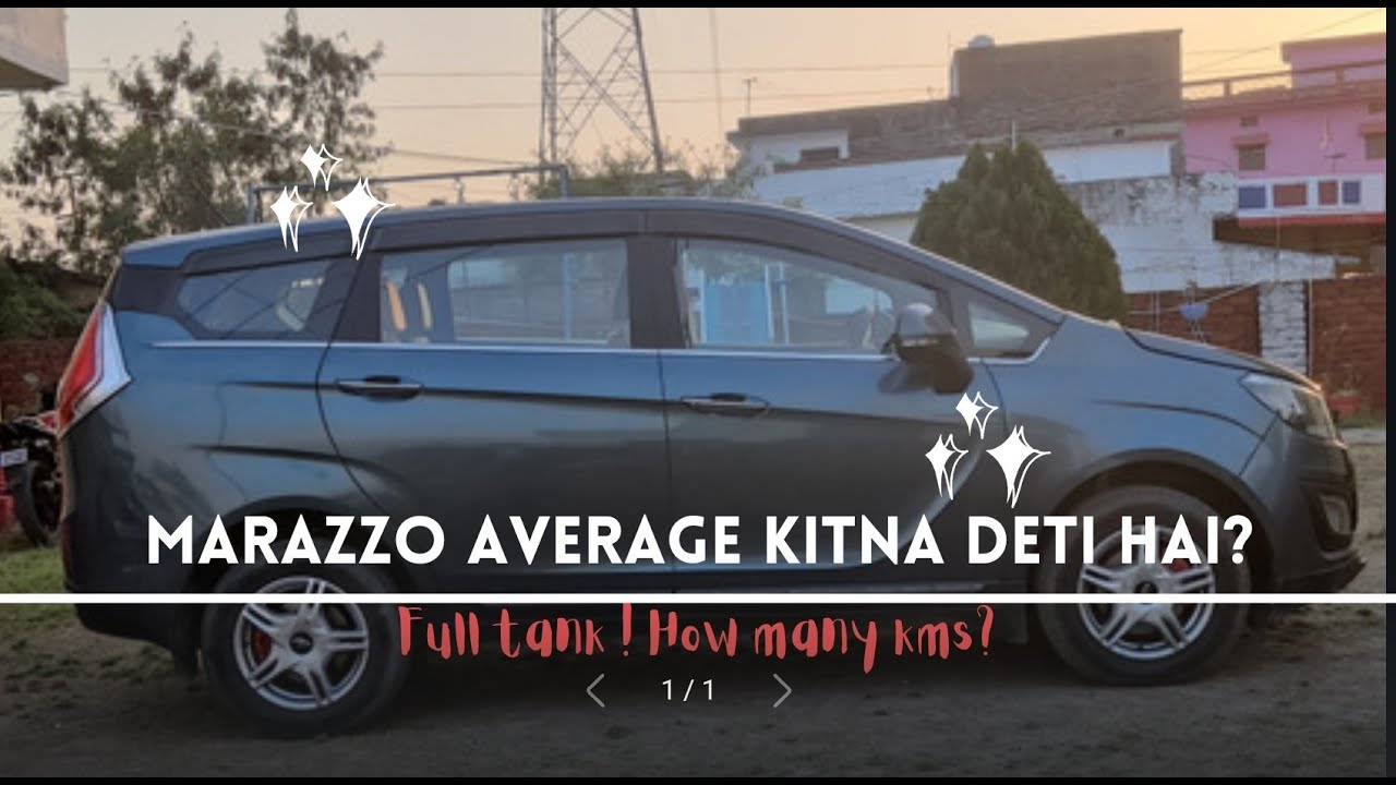 Mahindra Marazzo Average Fuel Economy Mileage Test Tank to Tank 2022
