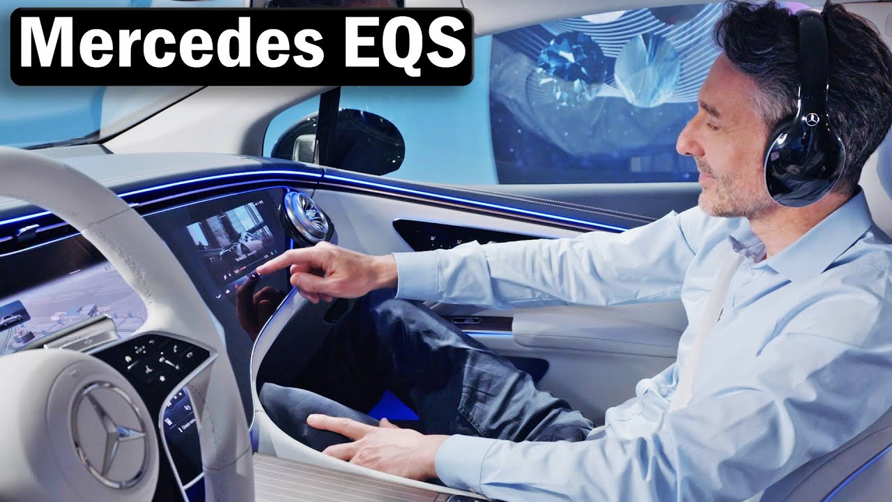 Интерьер Mercedes EQS, информационно-развлекательная система MBUX: все, что вам нужно знать