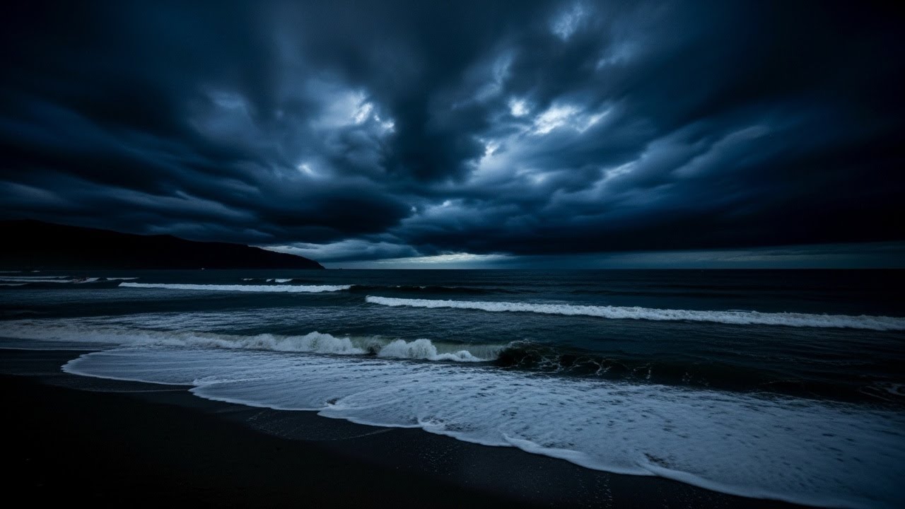 Deep Sleeping with Ocean Waves: Increase Deep Sleep | Cures For Anxiety, Depression