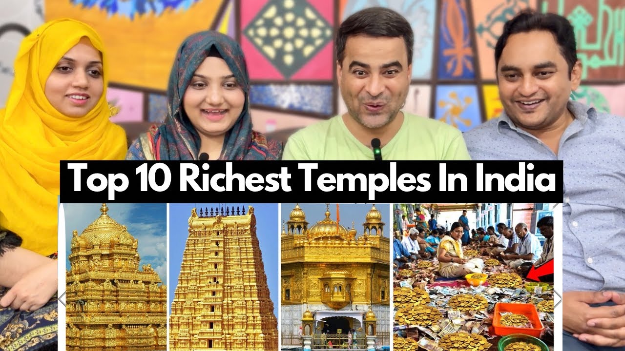 Top 10 Richest Temples In India Reaction!!! | India's Top 10 Richest Temples | Amber Rizwan Reaction