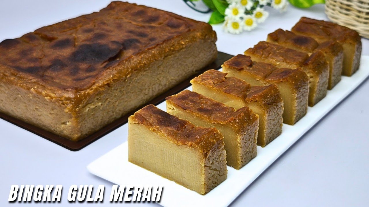 KUE BASAH LEBARAN GAMPANG DIBUAT‼️HABIS DISERBU TAMU, BINGKA GULA MERAH TERENAK, LEMBUT, WANGI.
