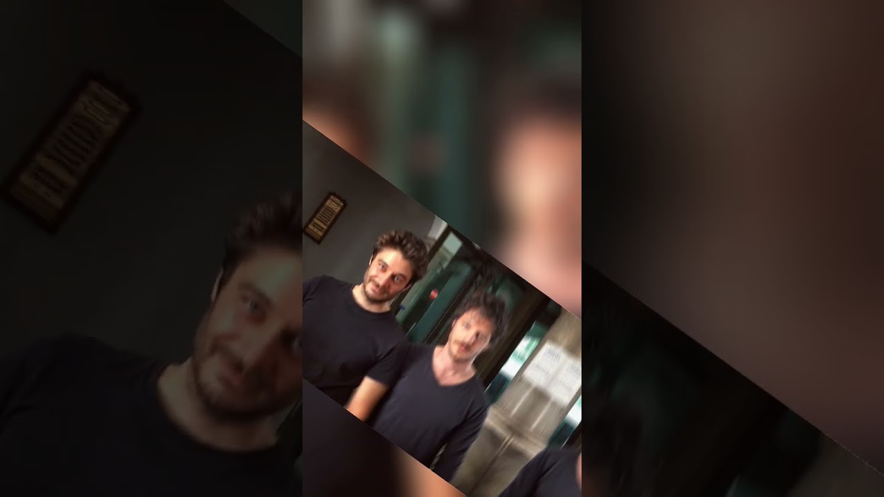 Andrea Bosca e Lino Guanciale come fratelli #linoguanciale #andreabosca #shortyoutube