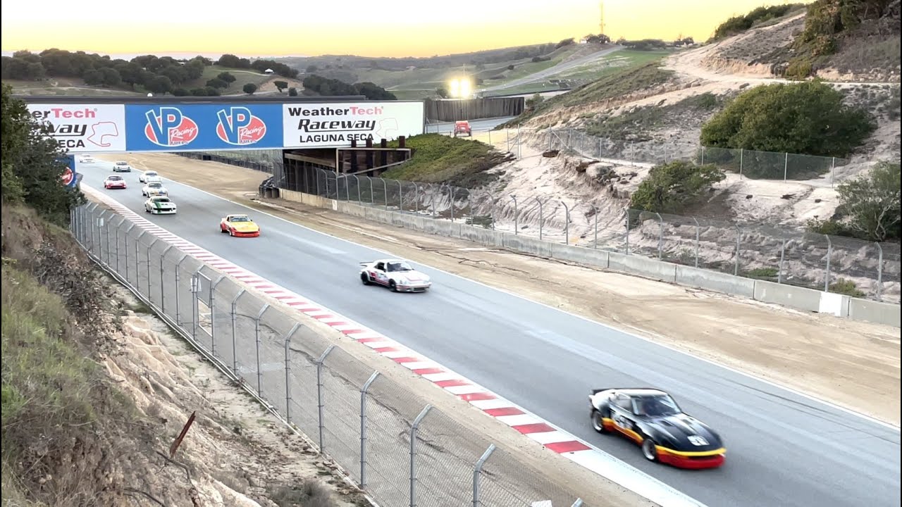 2021 Velocity Invitational IMSA GTU Datsun 240Z Racing Action