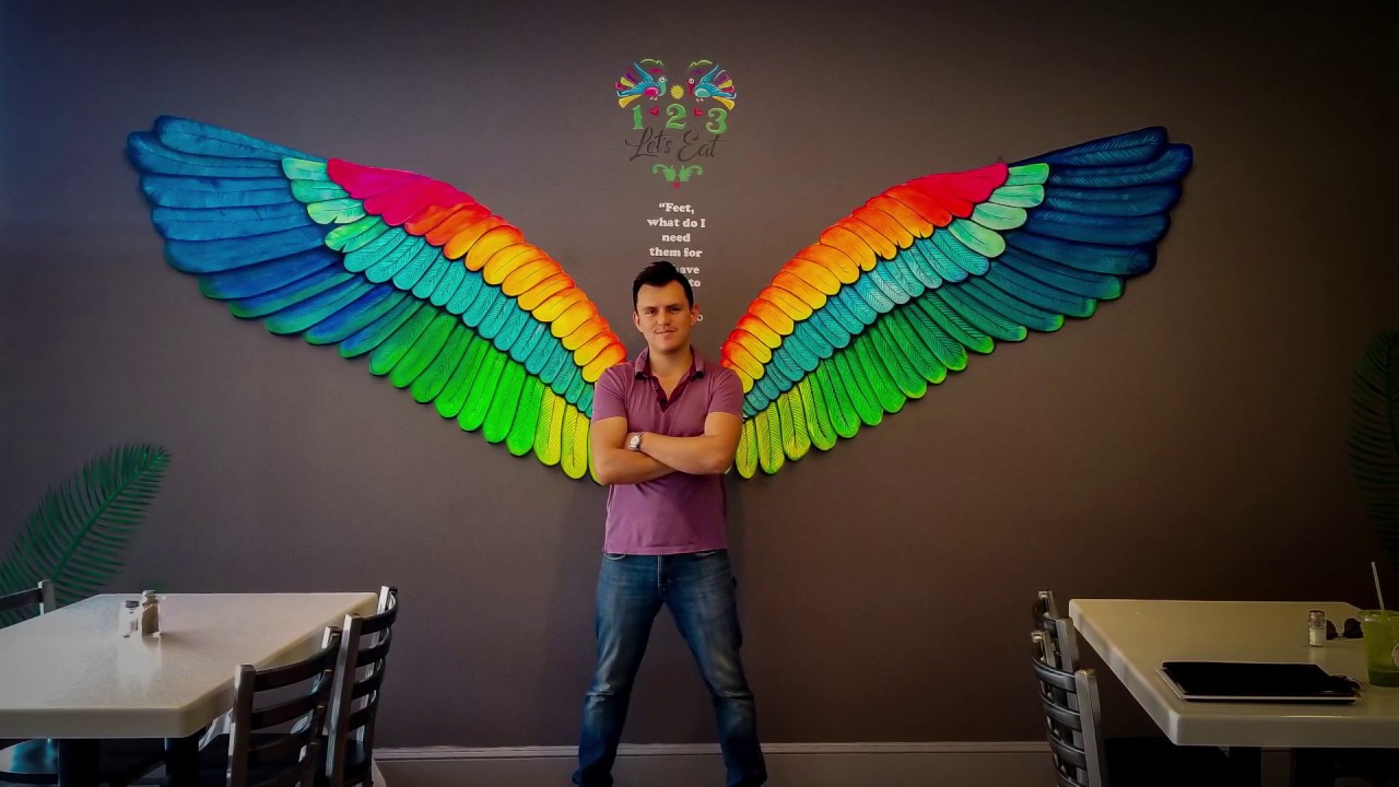 🦜How to paint wings